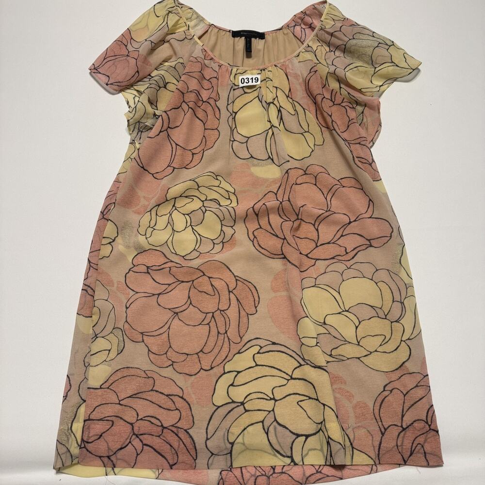BCBGMAXAZRIA COREEN FLORAL PRINT DRESS YCD66E38/M699 WOMEN’S SIZE SMALL